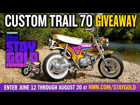 Can You Build a Brand-New Honda CT70 With ZERO Honda Parts? | The Ultimate CT70 Experiment