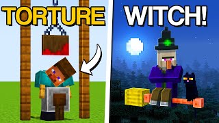 Minecraft: 20 BEST Halloween Build Hacks \& Ideas!