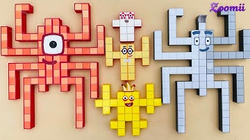 Looking for Numberblocks Puzzle Tetris NEW 100vs90 Space ASMR Numberblocks Satisfying Video #87