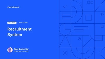 Scriptcase - Recruitment System 1/3