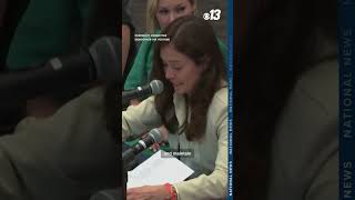 Epstein survivor speaks in hearing