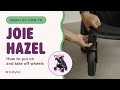 How to Attach &amp; Remove Wheels on the Joie Hazel Stroller | Quick Step-by-Step Demo