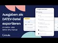 Ausgaben als DATEV-Datei exportieren | Circula