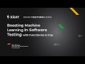 OmniTestingConf: &quot;Boosting Machine Learning in Software Testing with Functionize &amp; Xray&quot;- Jon Seaton