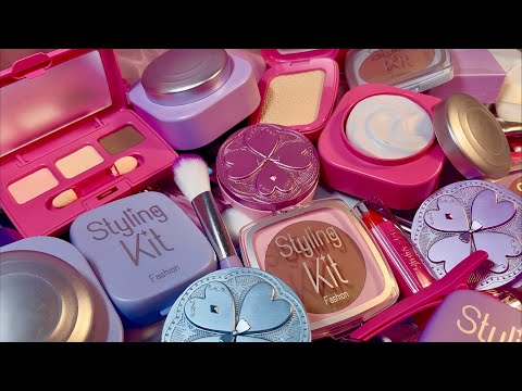 【ASMR】リアルなコスメおもちゃの新作をカチャカチャ紹介Makeup toy tapping and scratching sound.