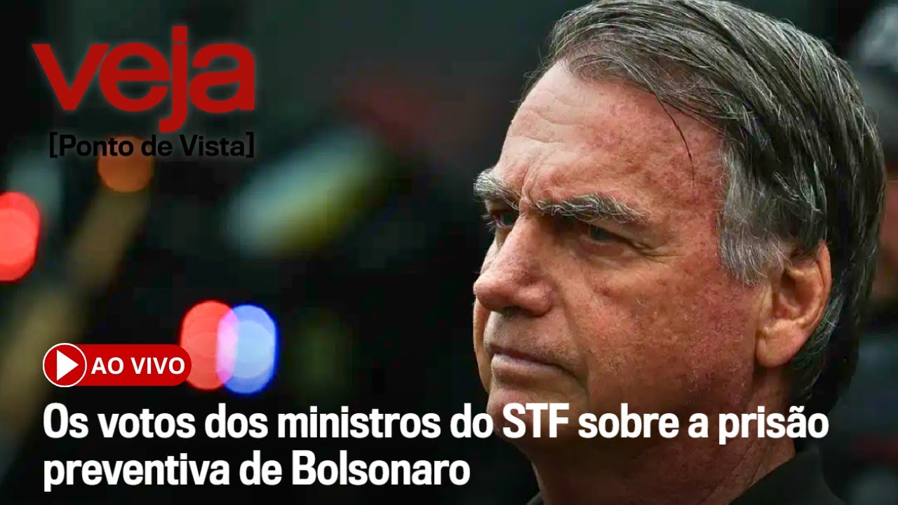 Os votos dos ministros do STF sobre a prisão preventiva de Bolsonaro | Ponto de Vista