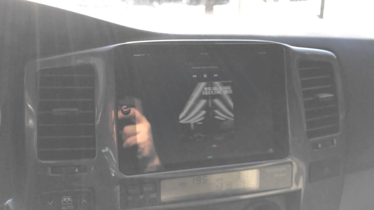 2010 Toyota 4Runner Ipad Mini Slider Kit Installed by Delreycustom Demo