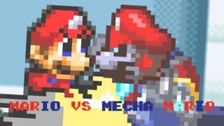 Mario VS Mecha Mario | sprite animation