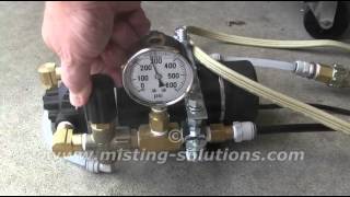 Diaphragm Pump Sprayer /Misting Demo 100-300 psi.wmv