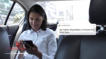 How to Setup Push Notifications for your Smart Security System powered by Alarm.com