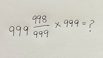 Now solving is easy without a calculator!!