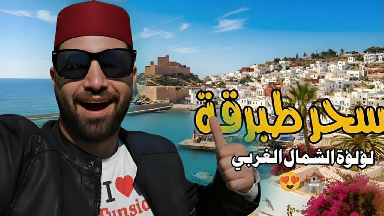 جولة في طبرقة، جوهرة البحر الأبيض المتوسط ​​بين البحر والجبال، تونس 🇹🇳🥰😍