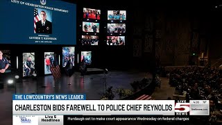 VIDEO: Charleston bids farewell to Police Chief Luther Reynolds