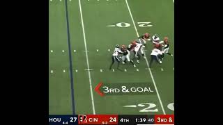 🤣 Tyler Boyd Drop Touchdown Catch Houston Texans Vs Cincinnati Bengals Highlights Scripted NFL