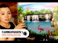 Paint Along Tutorial - Flamingo Paradise