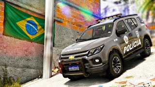 CONFRONTO ENTRE O BAEP e CRIMINOSOS DENTRO DA FAVELA! (INSANO) - GTA 5 : MOD POLICIA screenshot 1