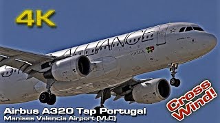 Airbus A320 Tap Portugal Crosswind Landing! screenshot 5