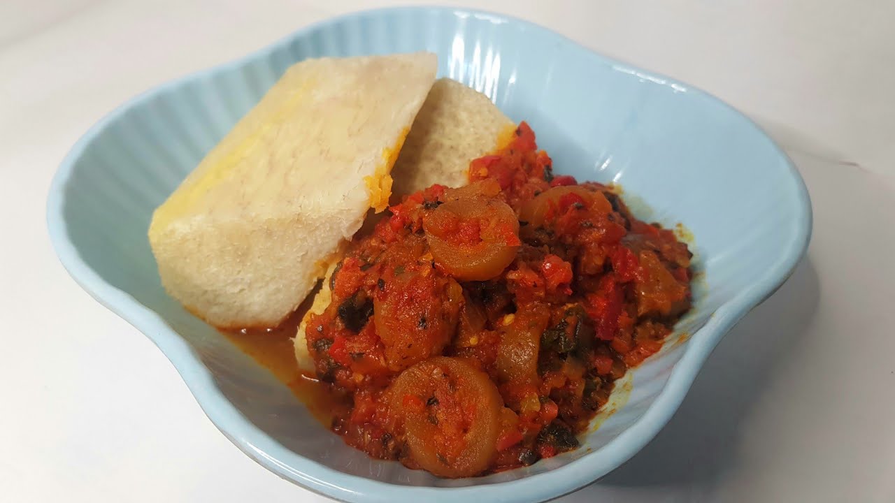 How to make the perfect PALM OILPEPPER SAUCE YouTube