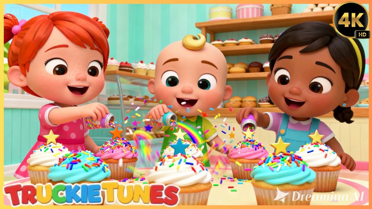 ⭐ Yummy Bakery Treats Song 🧁🍰 | Kids Cooking & Learning Fun