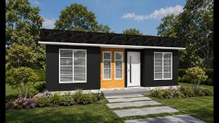 UMA CASA SIMPLES COM 3 QUARTOS