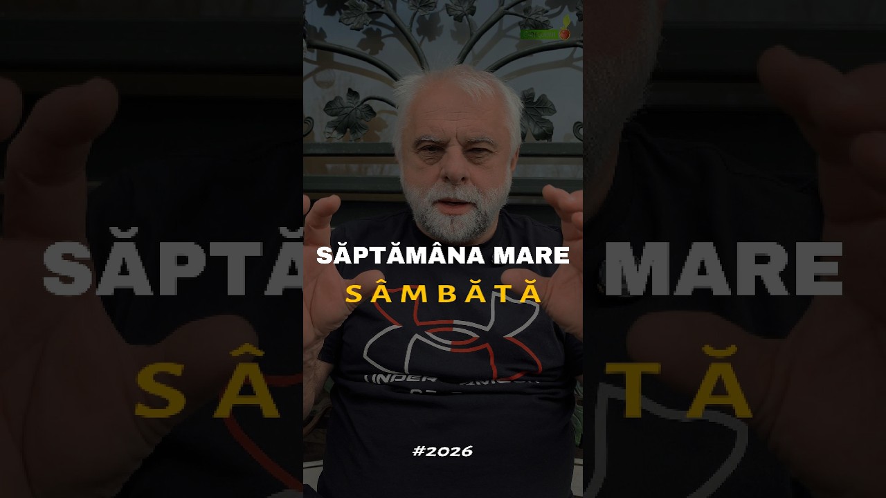 Sâmbăta Mare – Vladimir Pustan