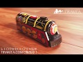 【ID-TOY-325】ゼンマイ式　汽笛が鳴る！大陸横断機関車　インドのレトロなブリキのおもちゃ
