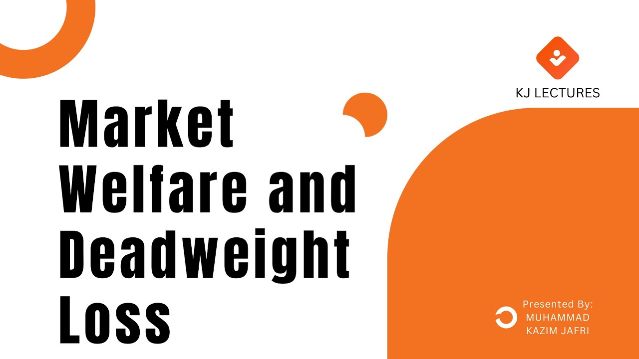 Consumer and Producer Surplus & Deadweight Loss | Market Welfare and Economic Efficiency