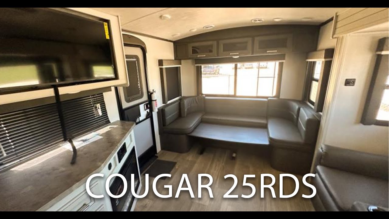 Cougar Rv Rear Windows Cougar 25RDS - rear dining travel trailer - YouTube
