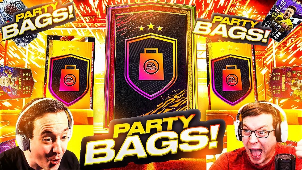 INSANE ENDLESS PARTY BAGS!!! - FIFA 21 ULTIMATE TEAM PACK OPENING