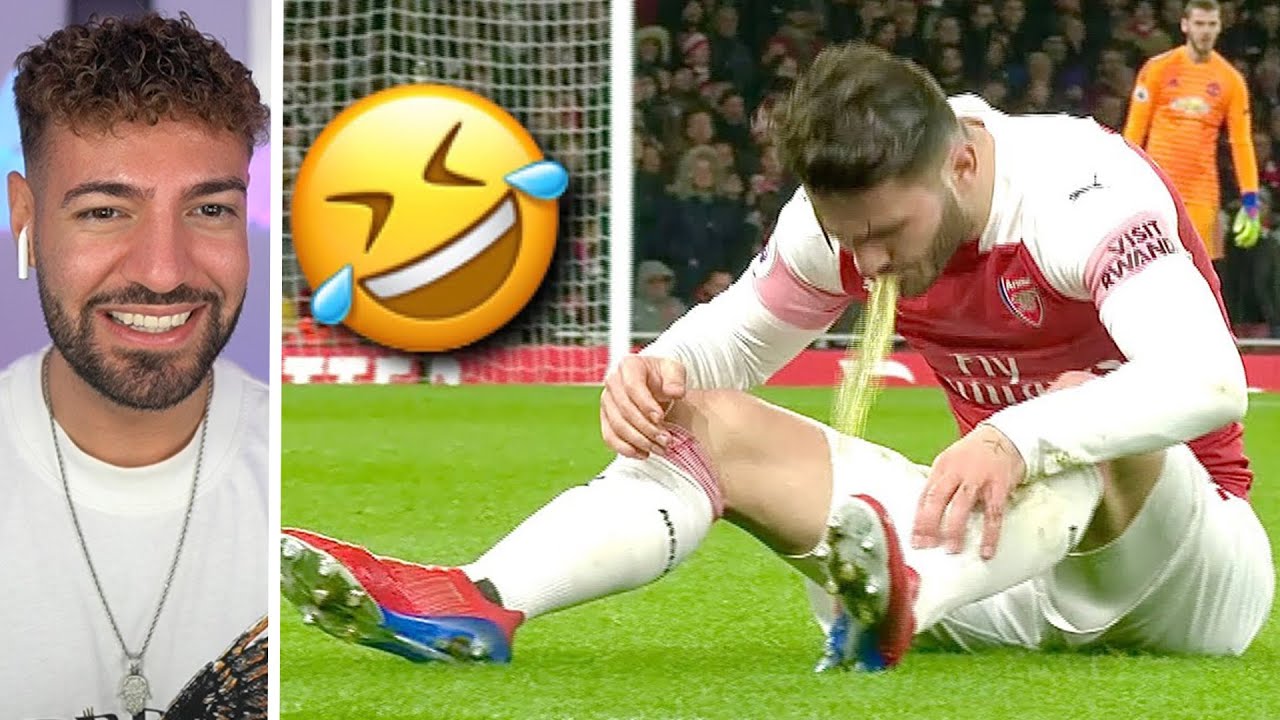 Wakez REAGIERT auf LUSTIGE FUßBALL MOMENTE😂