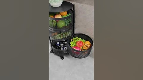 Kệ Thép Xoay Đa Năng Winci - Giải pháp cho căn bếp hiện đại