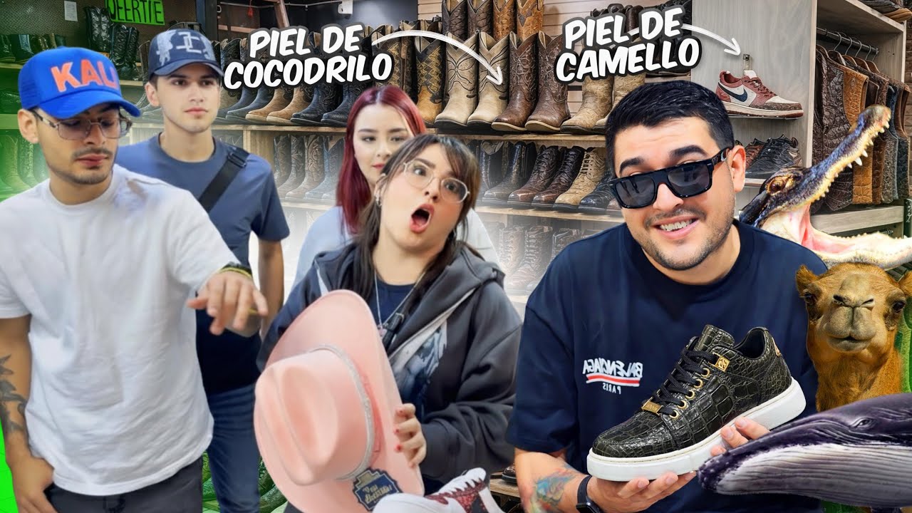 El Mercado del Cuero Más Grande 🇲🇽 | Zona Piel León… ¡Compré Tenis Exóticos!