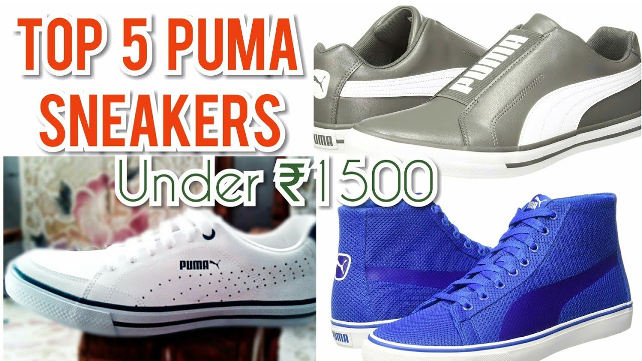 Puma Sneakers - Top 5 Puma Sneakers Under 1500 | Trendy Puma Shoes ...