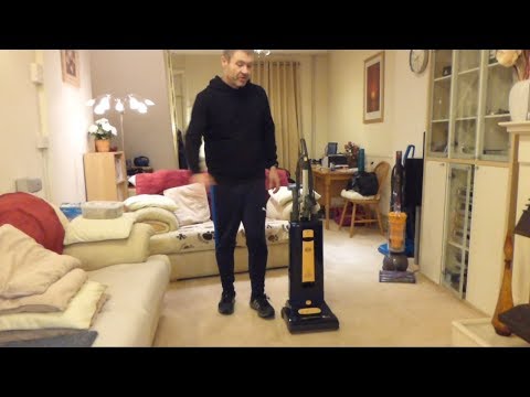 Big Mess Test: SEBO X4 Extra Upright vacuum cleaner