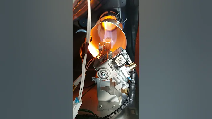 Samsung Dryer LP gas conversion (installed with LP-4 kit)