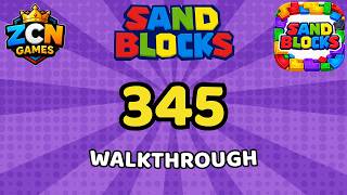 Sand Blocks Level 345 – Full Walkthrough | All Solutions