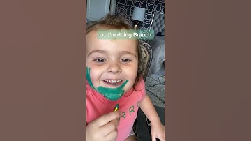 Trolls Make-Up Tutorial 🤣 #funnykids #funny #shorts