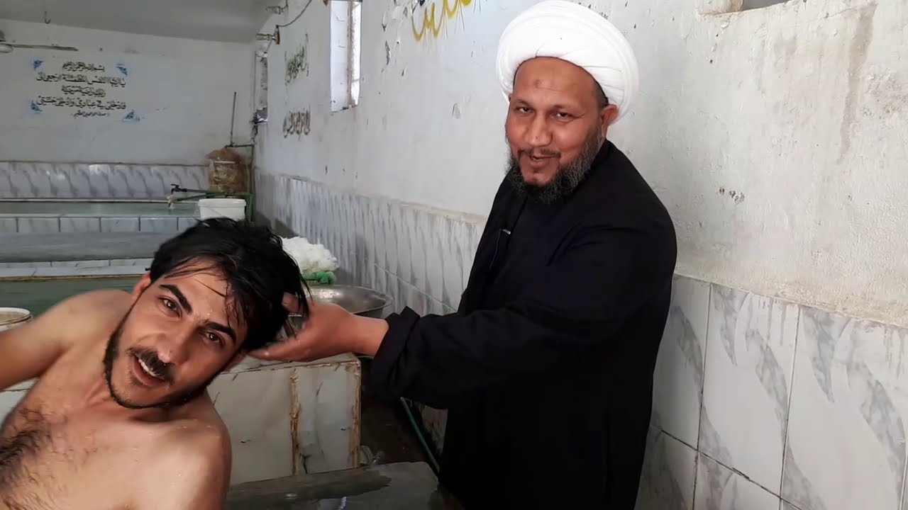 عمل تطبيقي توضيحي لكيفية تغسيل المي؟  ...