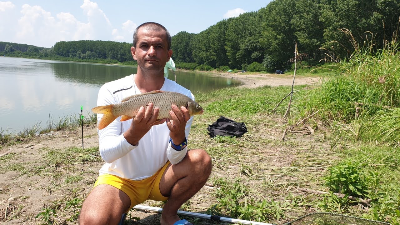 Pescuit pe Dunarea Veche, Bratul Macin, iulie 2021