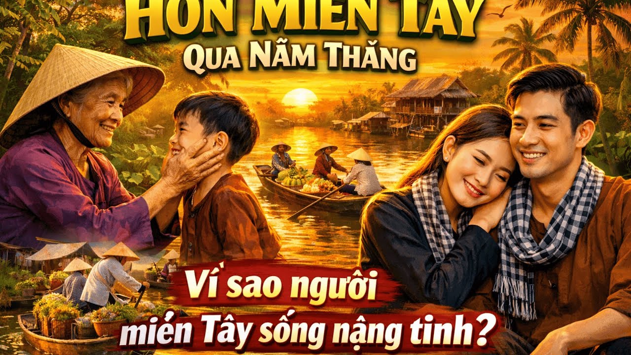HỒN MIỀN TÂY QUA NĂM THÁNG | VÌ SAO NGƯỜI MIỀN TÂY SỐNG NẶNG TÌNH?