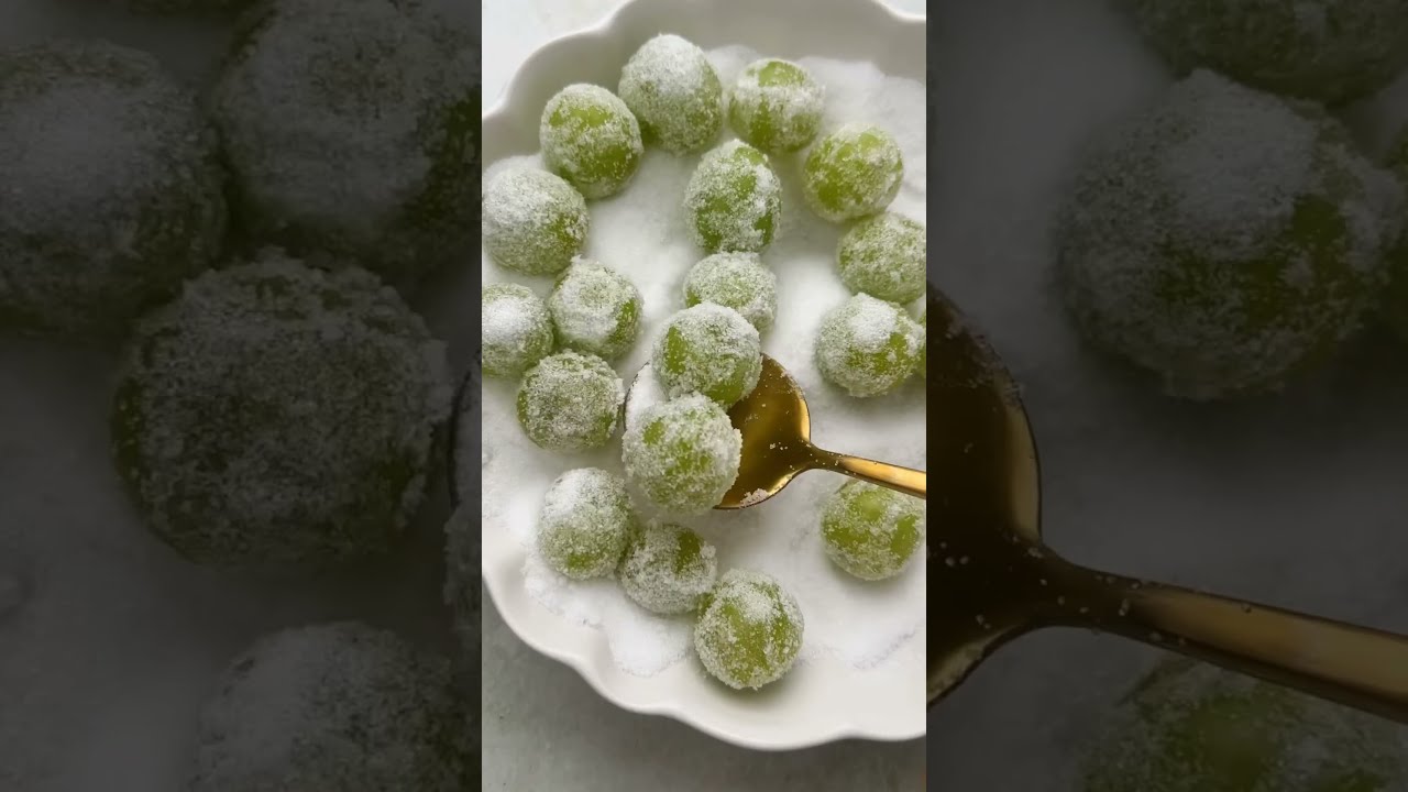 Healthy Frozen Sour Candy Grapes