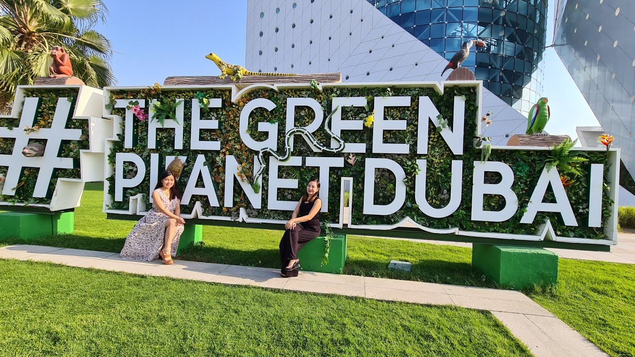 The Green Dubai Artificial Rainforest Reptiles life at the