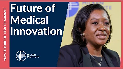 The Future of Biomedical Research and Innovation | Future of Health Summit 2025