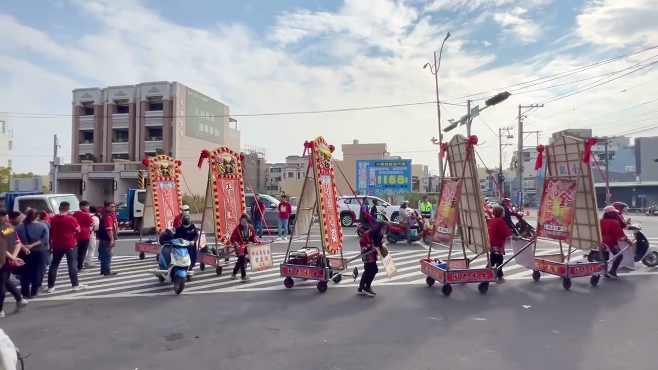 員林濟公廟 70週年平安繞境活動。