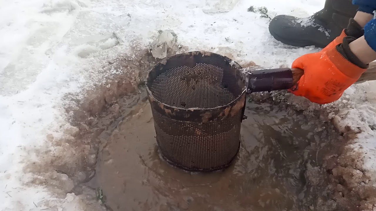 Как моют мотыля - YouTube