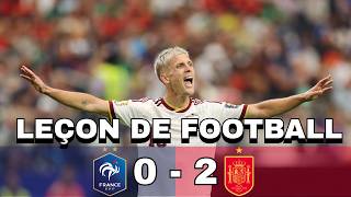 Lespagne Inflige Une Leçon De Football À La France Et File En Finale France 0-2 Espagne