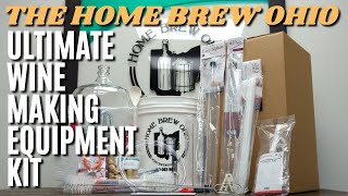 The Home Brew Ohio Ultimate Wine Making Equipment Kit