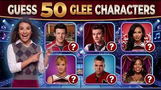 Can You Guess These 50 Glee Characters? 🎤🎶 | Glee Character Quiz | Just One Guess! screenshot 3