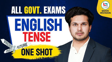 English (Tense) in ONE SHOT | For All Govt. Exams | by Jaideep Sir #english #careerwillapp #oneshot