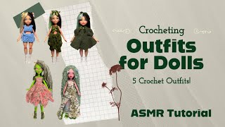 How to Crochet Outfits for OOAK Dolls! - ASMR Tutorial 🧶✨ screenshot 2